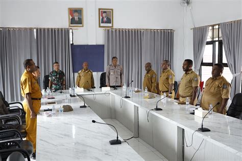 PEMERINTAH KABUPATEN SARMI HADIRI RAPAT KOORDINASI PENGENDALIAN INFLASI