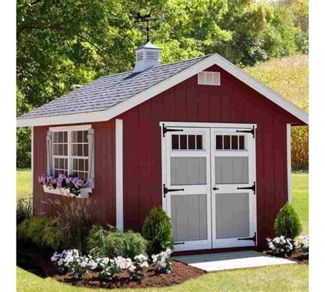 Heritage 10x14 Wood Shed Kit Theshedwarehouse Medium