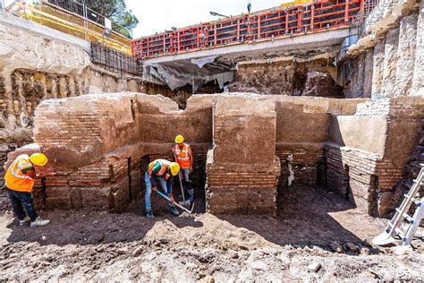 Ruins of the ancient garden belonging to Emperor Caligula unearthed in ...