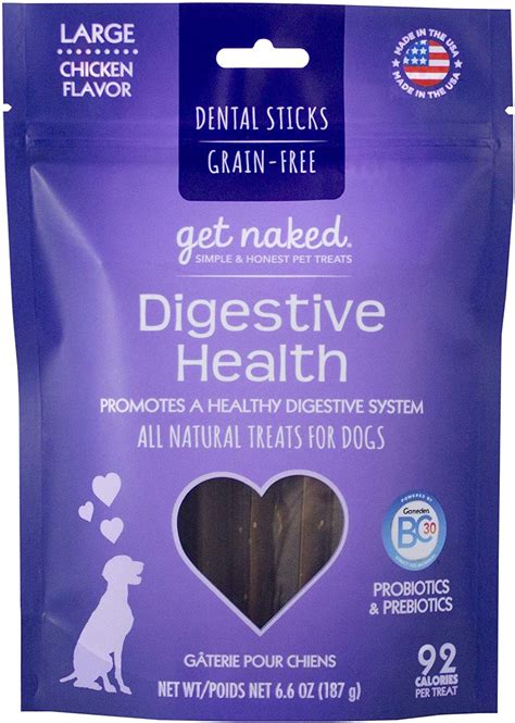 Get Naked Grain Free 1 Pouch 6 6 Oz Joint Health Dental Chew Sticks