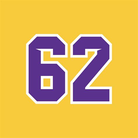 Basketball Sport Number Vector Template 62 23399863 Vector Art at Vecteezy