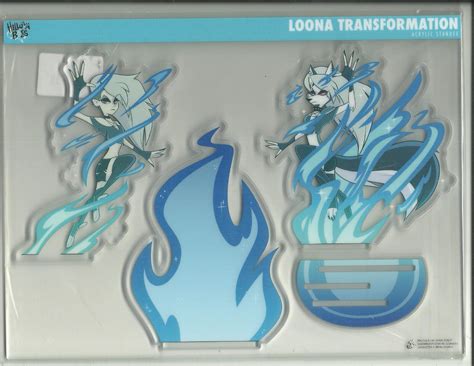 New Helluva Boss Loona Transformation Acrylic Standee Vivziepop Sold