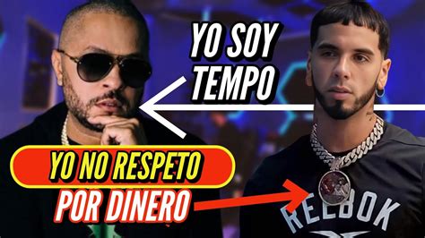 Tempo Le Tira A Anuel Y El Dominio Se Entromete Youtube