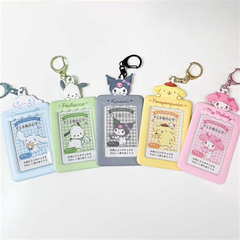 Official Sanrio Japan Kpop Photocard Holder Kawaii Cute Kpop Etsy