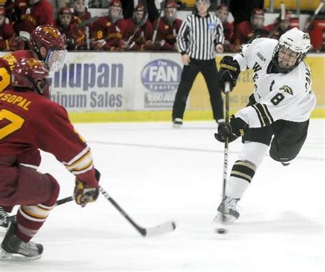 Western Michigan hockey team defeats Ferris State in overtime to win ...