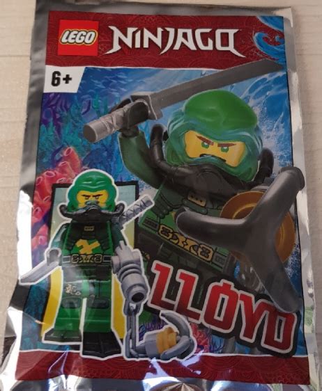 Lego Ninjago Scuba Lloyd Minifigure Foil Pack Set The