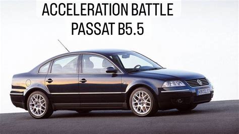 ACCELERATION BATTLE VW Passat B5 5 1 9tdi Vs 1 8t Vs 2 8 V6 0 150