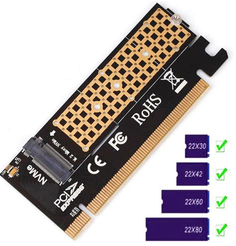 Alfais 4390 M 2 Nvme Ssd Ngff To Pcie 3 0 X16 Adaptör M Key Kart