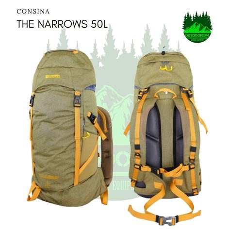 Jual Tas Gunung Narrows 50 Liter Carrier Tarebbi 60 Liter Consina