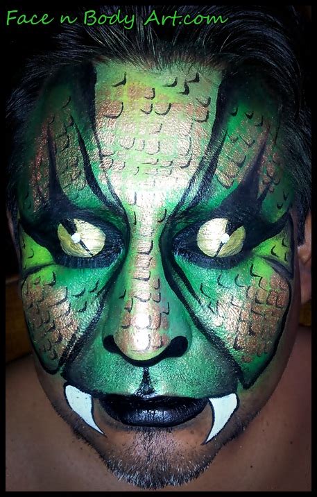 Shawna D. Make-up: Halloween monster face painting