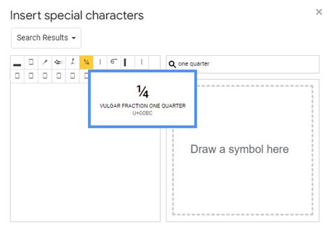 ¼ One-fourth Symbol (Meaning, Type on Keyboard, Copy & Paste) - Symbol ...
