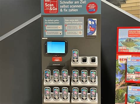 Digitalisierung Im Einzelhandel Rewe Scan Go In Der Praxis