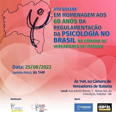 Convite Do Conselho Regional De Psicologia Da Bahia 3ª RegiÃo Crp 03