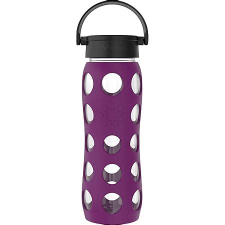 Amazon Lifefactory Ounce Bpa Free Glass Water Bottle With