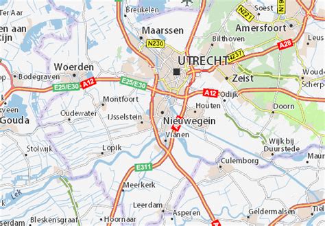 MICHELIN Nieuwegein map - ViaMichelin