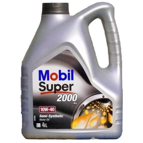 Моторное масло Mobil Super 2000 SAE 10W40 (4 л.) – фото, отзывы ...