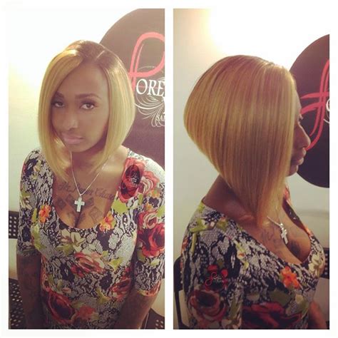 Inverted Bob For Black Women