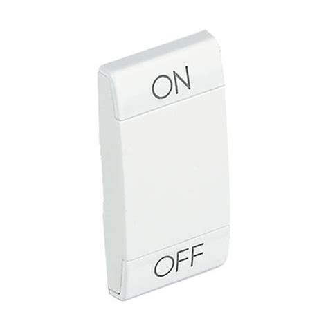 Copritasto On Off 1 Modulo Living Light BTICINO LEGRAND N4911AGN