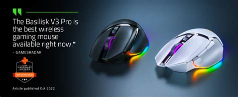 Razer Basilisk V3 Pro Customizable Wireless Gaming Mouse