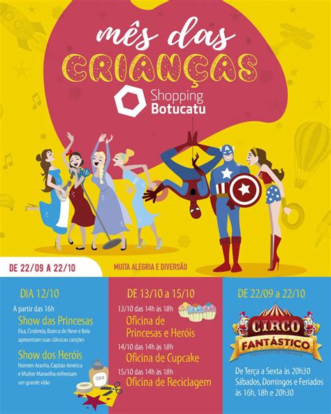 Shopping De Botucatu Prepara Programação Especial Para O Mês Das Crianças Jornal Acontece Botucatu