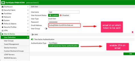 Technical Tip Email Based Two Factor Authenticati Fortinet Community