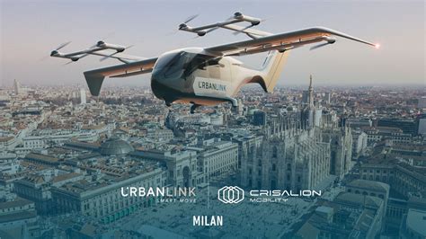 UrbanLink Air Mobility Partners With CRISALION Mobility For