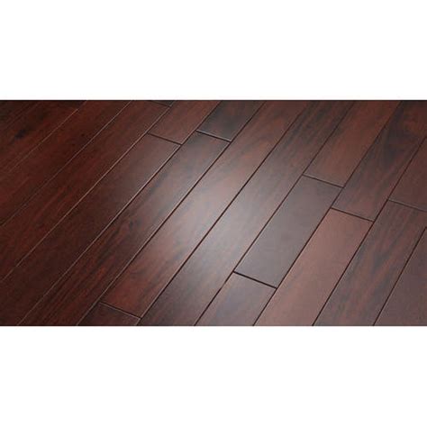 Dark Brown American Walnut Engineered Wood Flooring Surface Finish