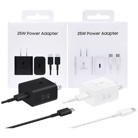 Samsung 三星 原廠 25W新款 超快充旅充組EP-T2510/ 含充電器+雙Type C線 (公司貨) - PChome 24h購物