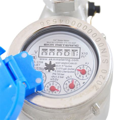 34 Inch Vertical Water Meter Stainless Steel Nsf 61 High Definiti