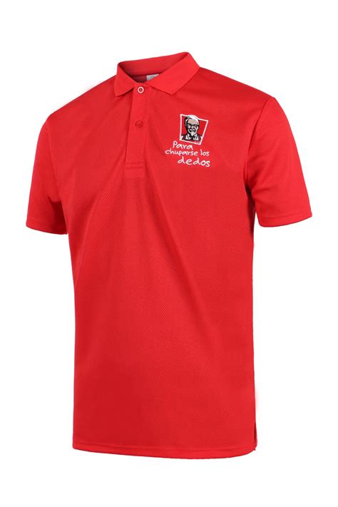 Kfc Uniform Polo Shirt Custom Uniform Wear China Uniform And