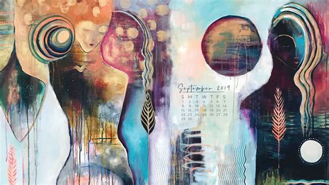 YOUR SEPTEMBER DESKTOP CALENDAR IS HERE! - Flora Bowley