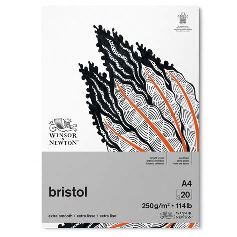 Bloco De Papel Desenho Winsor Newton Bristol G Fl A No Shoptime