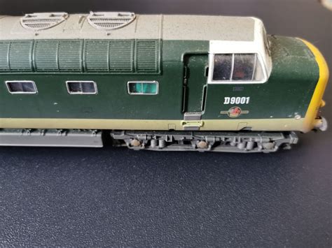 Bachmann Class 55 Deltic Br Green D9001 St Paddy Weathered Ebay