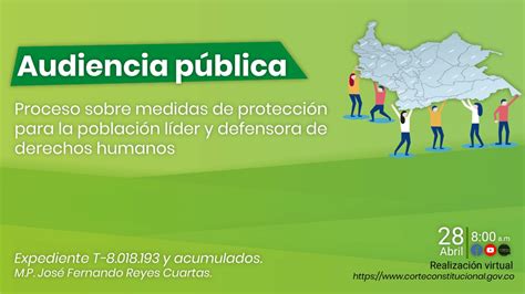 Corte Constitucional on Twitter AudienciaPública El Cauca tiene 17