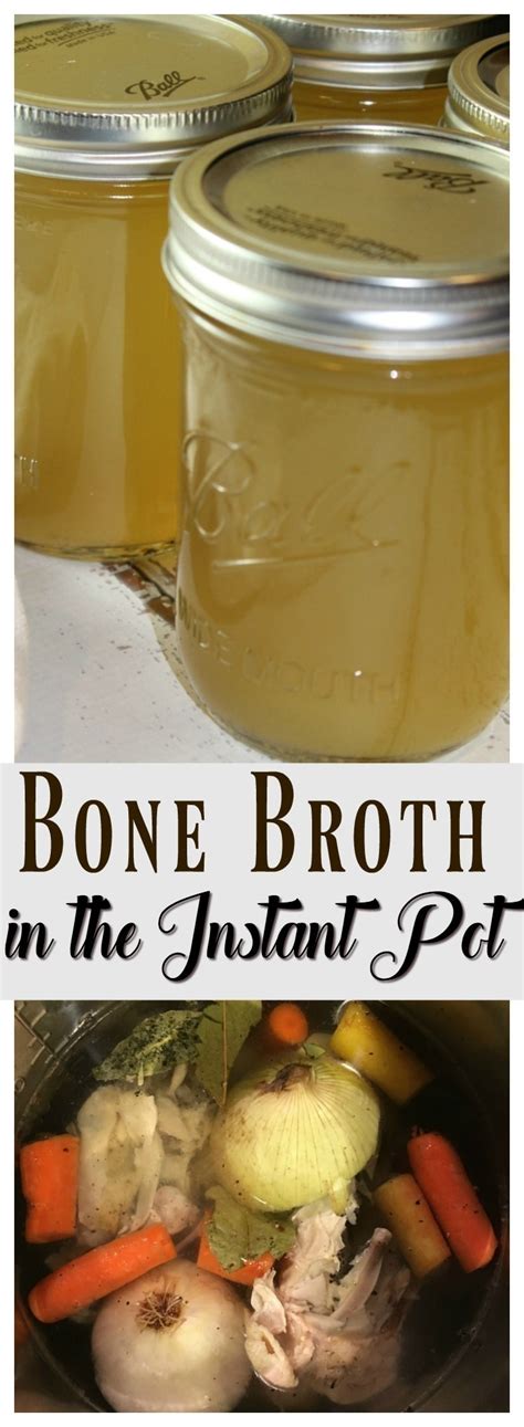 How To Make Bone Broth In The Instant Pot