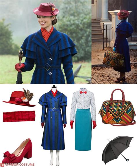 Mary Poppins from Mary Poppins Returns Costume Guide for Cosplay & Halloween