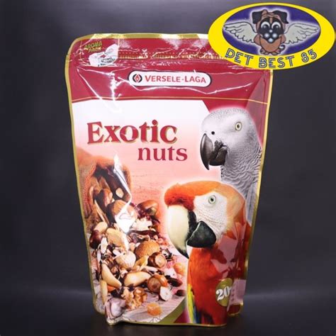 Jual Exotic Nuts Parrot Gram Versele Laga Makanan Tambahan Harian