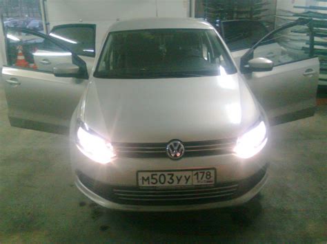 Лампочки Филипс Ксенон Эффект — Volkswagen Polo Sedan, 1,6 л, 2012 года ...