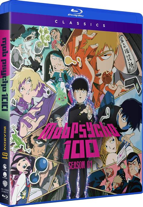 Jp Mob Psycho 100 Season 1 Classics Blu Ray Dvd