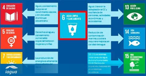 Infografía El Agua En Los Objetivos De Desarrollo Sostenible Iagua