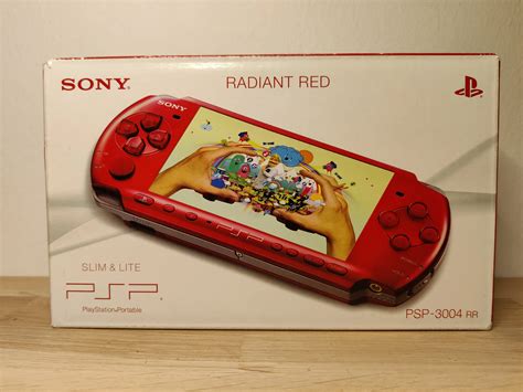 Cv Sony Psp 3004 Radiant Red Console [eu]