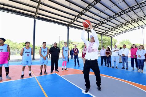 Rutilio Escandón inaugura construcción de Unidad Deportiva en