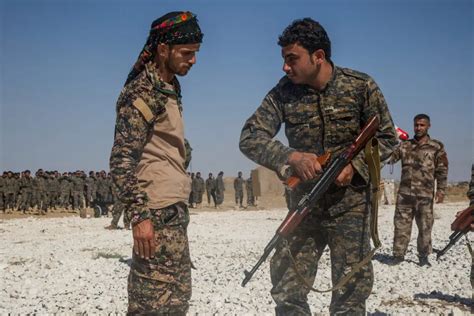 Coalition and SDF are training a 30,000-strong Syrian border force