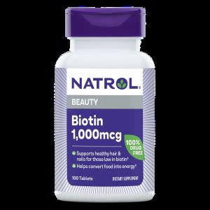 Pharm.bg. Natrol Биотин 1000mcg 100 табл.Biotin