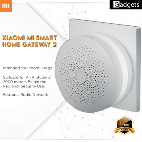 Xiaomi MI Smart Home Gateway 2 DGNWG02LM Multifunction | Shopee Malaysia