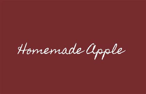 Homemade Apple Font Free Download - Font Pearl