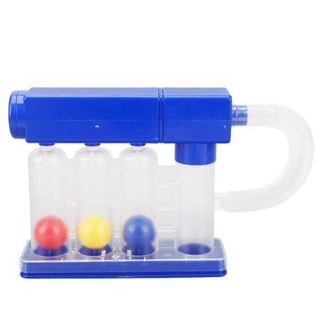 Deep Breathing Lung Exerciser Device Color Coded Balls Cc To