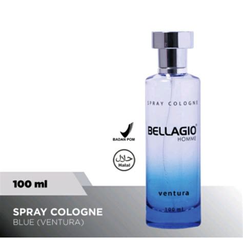 Jual Bellagio Spray Cologne Ventura Stamina Parfum Bellagio Biru Hijau