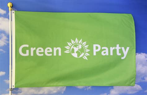 The Green Party Flag | Choice of Sizes/Fixings by flags4sale.com