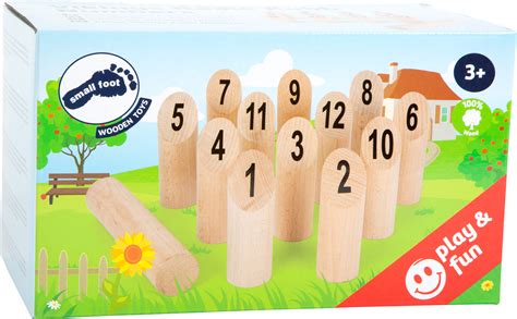 Jeu Des Vivings Kubb Chiffres Jeux Exterieur Jeux En Bois Placard